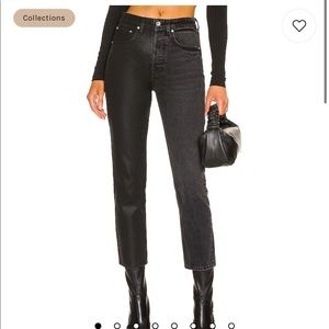 Karolina High Rise Straight Crop in Night Market